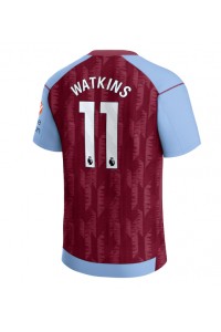 Fotbalové Dres Aston Villa Ollie Watkins #11 Domácí Oblečení 2023-24 Krátký Rukáv